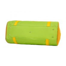 Véda sporttáska pisztácia/okker