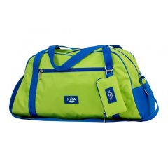 Véda sporttáska pisztácia/ királykék