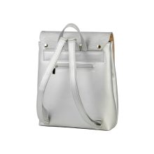 Kora maxi cserélhető fedeles hátizsák ezüst/ ezüst 3d hullámminta