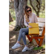 Kora maxi cserélhető fedeles hátizsák ezüst/ ezüst 3d hullámminta