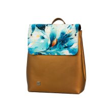 Kora maxi cserélhető fedeles hátizsák sötétbronz/ jégvilág