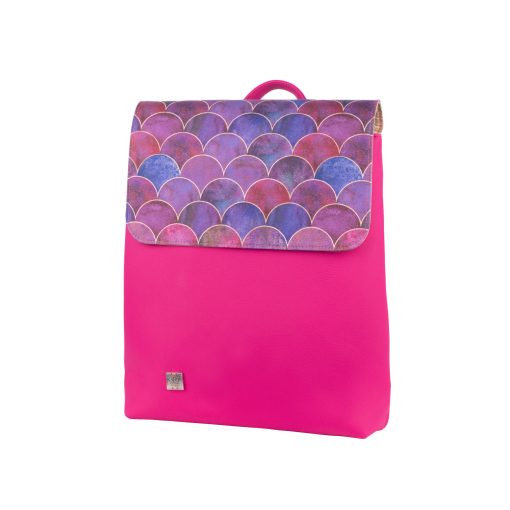 Kora maxi cserélhető fedeles háti pink/sellő