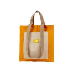 Aida shopper okker/ bézs