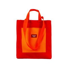 Aida shopper piros/ narancs