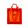 Aida shopper piros/ narancs