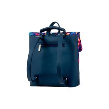 Ilka roll 2 az 1-ben sötétkék/ levélminta