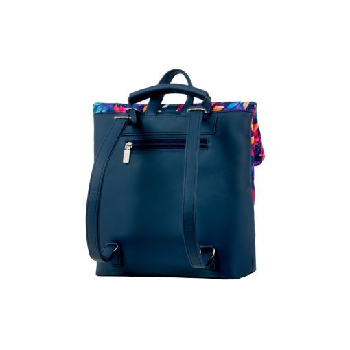 Ilka roll 2 az 1-ben sötétkék/ levélminta