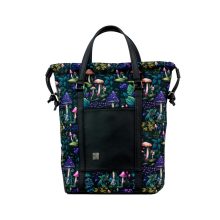 Bora 3 az 1-ben Maxi (hátizsák, kézitáska, válltáska) fekete/ gombák