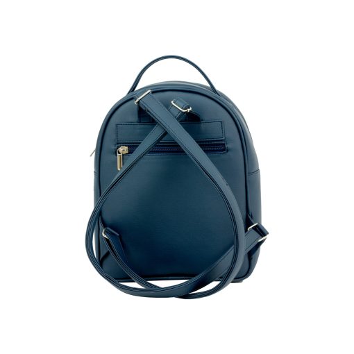 Lara hátizsák Sötétkék/ levélminta