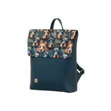 Inez fedeleles hátizsák mini Sötétkék/tacskók