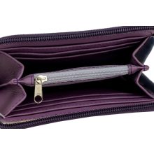 Elin pénztárca maxi Lila 3d hullámminta