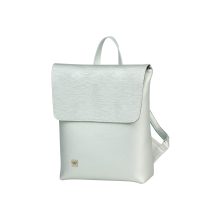 Inez fedeleles hátizsák mini ezüst/ ezüst 3d hullámminta 