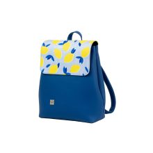 Kora mini cserélhető fedeles hátizsák púder/ púder virág