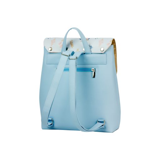 Kora maxi cserélhető fedeles hátizsák ezüst /okker geometrikus