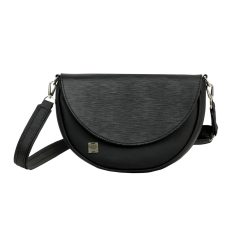 Leyla 2 az 1-ben Fekete/ fekete 3d hullámminta