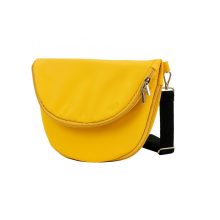 Lea válltáska okker/ fekete
