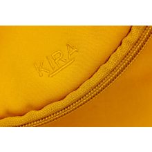 Lea válltáska okker/ fekete